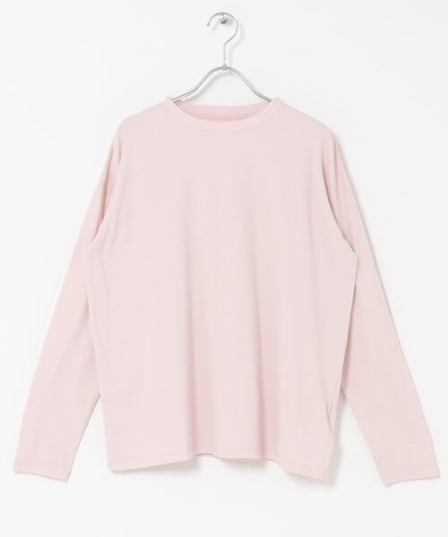 かぐれ(カグレ)の「ドライコットンルーズカットソー(Tシャツ/カットソー・レディース・ブルー/イエロー/ピンク・FREE)」の13枚目の写真