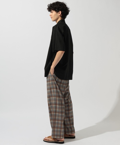 DANTON(ダントン)の「【DANTON(ダントン)】半袖シャツ(シャツ/ブラウス・メンズ・オフホワイト/ブラック・LARGE/MEDIUM)」の7枚目の写真