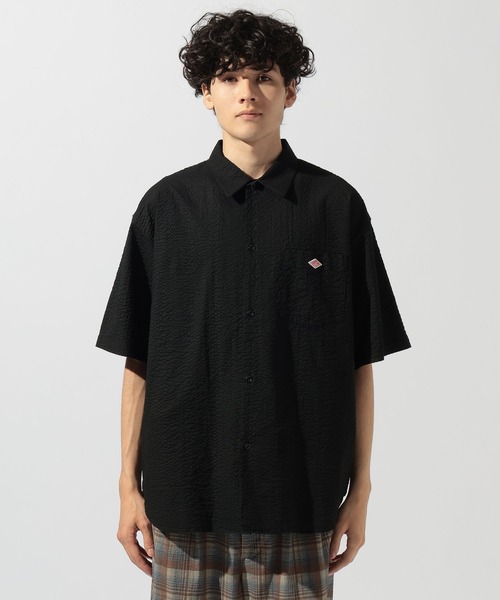 DANTON(ダントン)の「【DANTON(ダントン)】半袖シャツ(シャツ/ブラウス・メンズ・オフホワイト/ブラック・LARGE/MEDIUM)」の9枚目の写真