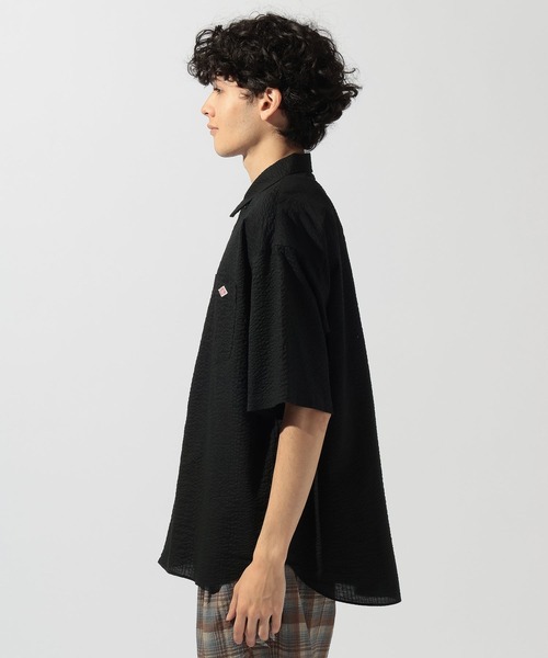 DANTON(ダントン)の「【DANTON(ダントン)】半袖シャツ(シャツ/ブラウス・メンズ・オフホワイト/ブラック・LARGE/MEDIUM)」の10枚目の写真