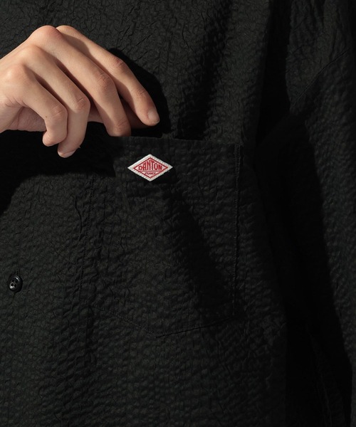 DANTON(ダントン)の「【DANTON(ダントン)】半袖シャツ(シャツ/ブラウス・メンズ・オフホワイト/ブラック・LARGE/MEDIUM)」の16枚目の写真