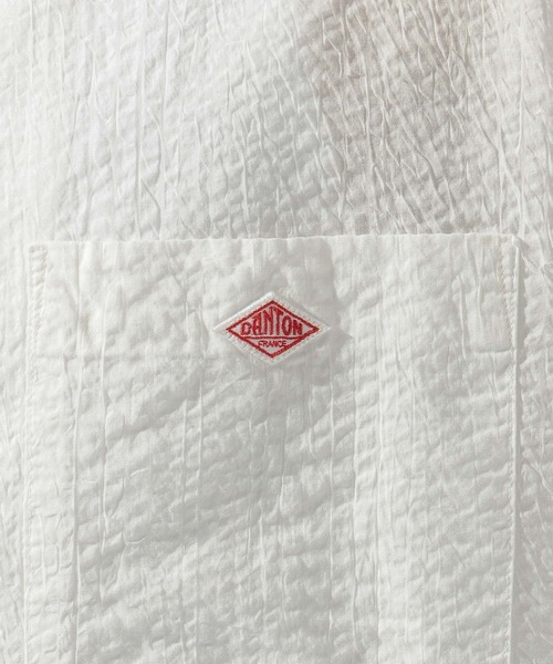 DANTON(ダントン)の「【DANTON(ダントン)】半袖シャツ(シャツ/ブラウス・メンズ・オフホワイト/ブラック・LARGE/MEDIUM)」の18枚目の写真
