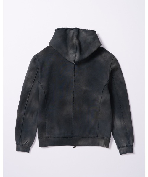 wjk(ダヴルジェイケイ)の「fade zip-up hoodie(ブルゾン・メンズ・ブラック/ベージュ/ネイビー・SMALL/MEDIUM/LARGE/X-LARGE)」の5枚目の写真