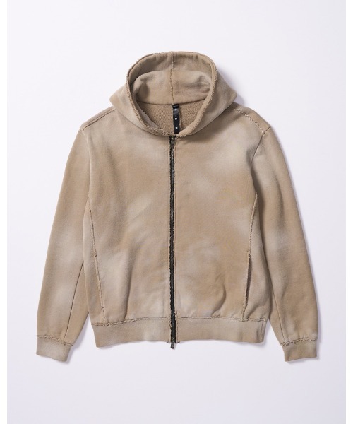 wjk(ダヴルジェイケイ)の「fade zip-up hoodie(ブルゾン・メンズ・ブラック/ベージュ/ネイビー・SMALL/MEDIUM/LARGE/X-LARGE)」の13枚目の写真