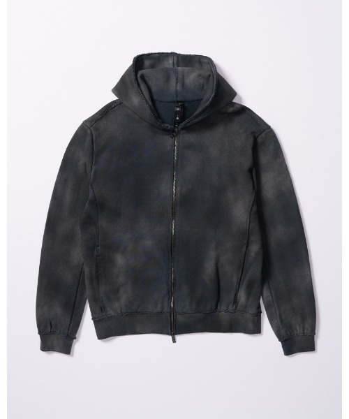 wjk(ダヴルジェイケイ)の「fade zip-up hoodie(ブルゾン・メンズ・ブラック/ベージュ/ネイビー・SMALL/MEDIUM/LARGE/X-LARGE)」の4枚目の写真