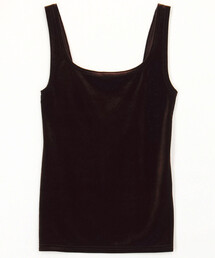 SIMONE WILD（シモーネワイルド）の「SIMONE WILD/シモーネワイルド VELVET SINGLET / ベロアタンクトップ（キャミソール）」
