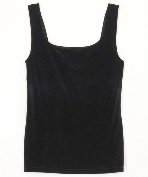 SIMONE WILD ベルベット タンクトップ SIMONE WILD シモーネ ワイルド タンクトップ TOP レディース