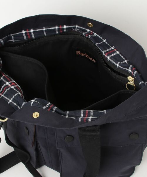 Barbour(バブアー)の「【TRANSPORT / トランスポート】キャリーオール トートバッグ(トートバッグ・メンズ・ネイビー・ONE SIZE)」の15枚目の写真