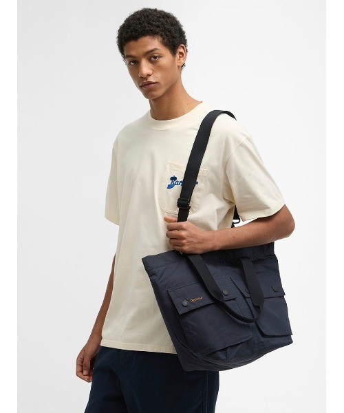 Barbour(バブアー)の「【TRANSPORT / トランスポート】キャリーオール トートバッグ(トートバッグ・メンズ・ネイビー・ONE SIZE)」の2枚目の写真