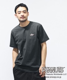 ピーナッツ  グラフィックTシャツ ピザ