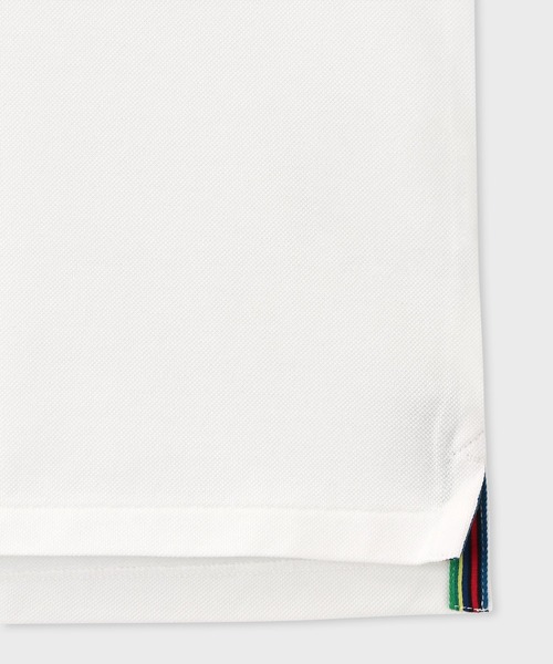 PS Paul Smith(ピーエスポールスミス)の「スポーツストライプ ポロシャツ【162504 534LRN】(ポロシャツ・メンズ・ブラック/ホワイト・MEDIUM/X-LARGE/LARGE/XX-LARGE/SMALL)」の4枚目の写真