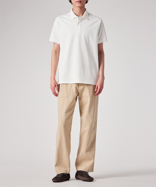 PS Paul Smith(ピーエスポールスミス)の「スポーツストライプ ポロシャツ【162504 534LRN】(ポロシャツ・メンズ・ブラック/ホワイト・MEDIUM/X-LARGE/LARGE/XX-LARGE/SMALL)」の7枚目の写真