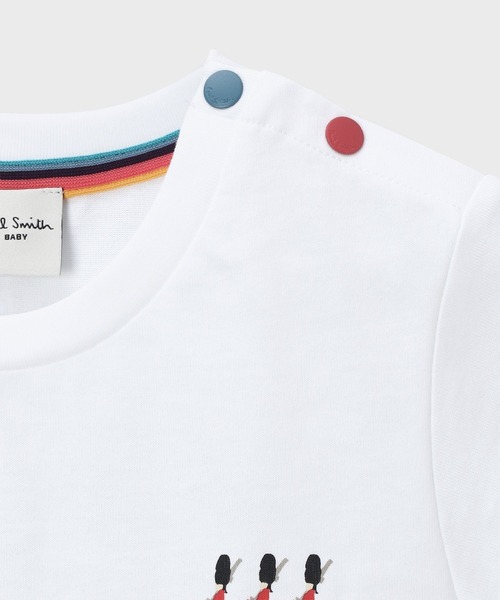 Paul Smith JUNIOR(ポールスミスジュニア)の「ジュニア オーシャン・シーサイド ポストカード Tシャツ / 893197 3561213(Tシャツ/カットソー・キッズ・オフホワイト/ブルー・130cm/120cm/100cm/110cm)」の8枚目の写真