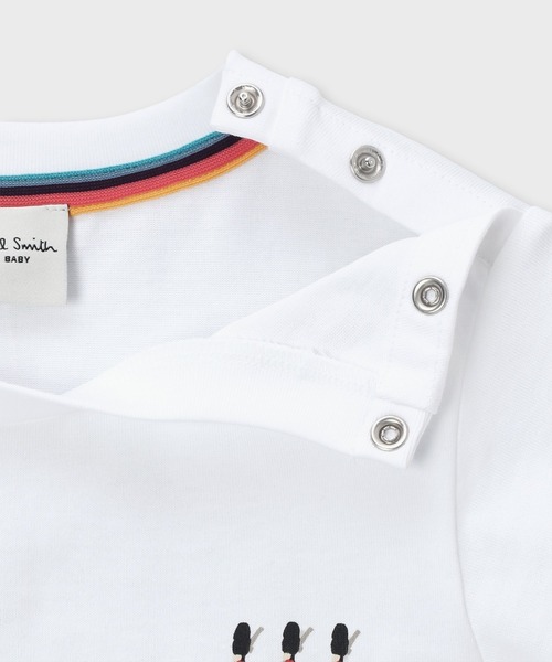 Paul Smith JUNIOR(ポールスミスジュニア)の「ジュニア オーシャン・シーサイド ポストカード Tシャツ / 893197 3561213(Tシャツ/カットソー・キッズ・オフホワイト/ブルー・130cm/120cm/100cm/110cm)」の9枚目の写真