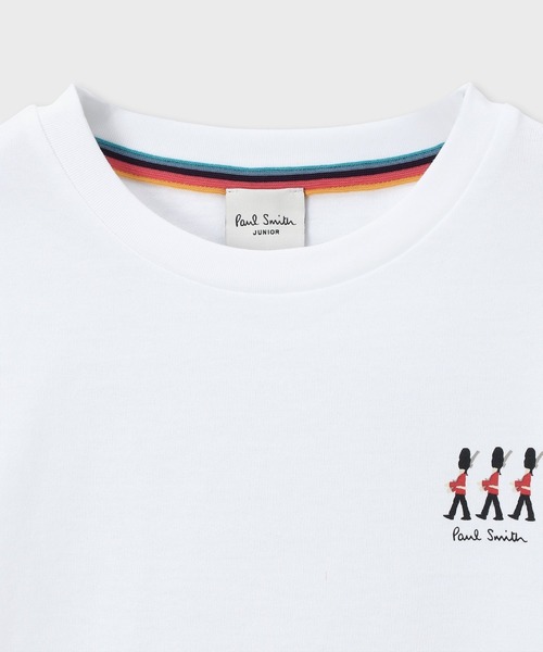 Paul Smith JUNIOR(ポールスミスジュニア)の「ジュニア オーシャン・シーサイド ポストカード Tシャツ / 893197 3561213(Tシャツ/カットソー・キッズ・オフホワイト/ブルー・130cm/120cm/100cm/110cm)」の7枚目の写真