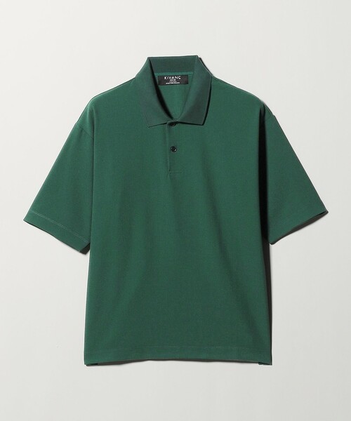 green label relaxing(グリーンレーベルリラクシング)の「KIVANC 半袖 ポロシャツ(ポロシャツ・メンズ・ライトグレー/ブラック/ケリーグリーン/ネイビー・XL/L/S/M)」の5枚目の写真