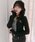 OLIVE des OLIVE�i�I���[�u�f�I���[�u�j�́u�yBelle Charme�zUV Cut Frill Zip Hoodie�i�p�[�J�[�j�v�b�u���b�N