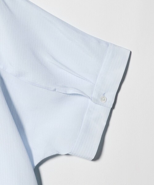 BEAUTY&YOUTH UNITED ARROWS(ビューティーアンドユースユナイテッドアローズ)の「レーヨンポリエステル ストライプ チュニック(シャツ/ブラウス・レディース・ライム/ブラック/ライトブルー・FREE)」の19枚目の写真