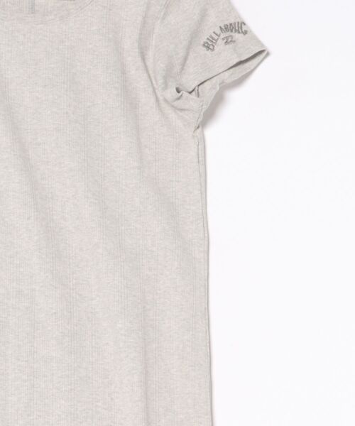 BILLABONG(ビラボン)の「BILLABONG ウィメンズ RANDOM RIB TEE ONEPIECE ワンピース 【2026年夏モデル】(ワンピース・レディース・ブラック/グレー・MEDIUM/LARGE)」の4枚目の写真