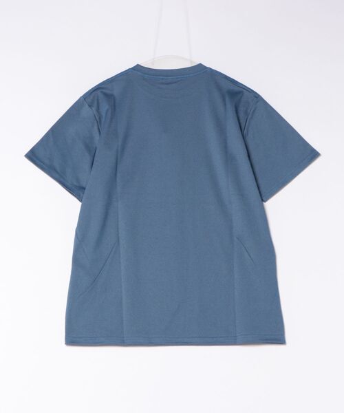 go slow caravan(ゴースローキャラバン)の「PIECLEX とうもろこし刺繍 TEE(Tシャツ/カットソー・メンズ・ブルー/ホワイト・MEDIUM/LARGE/X-LARGE)」の15枚目の写真