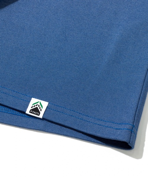 go slow caravan(ゴースローキャラバン)の「PIECLEX とうもろこし刺繍 TEE(Tシャツ/カットソー・メンズ・ブルー/ホワイト・MEDIUM/LARGE/X-LARGE)」の6枚目の写真