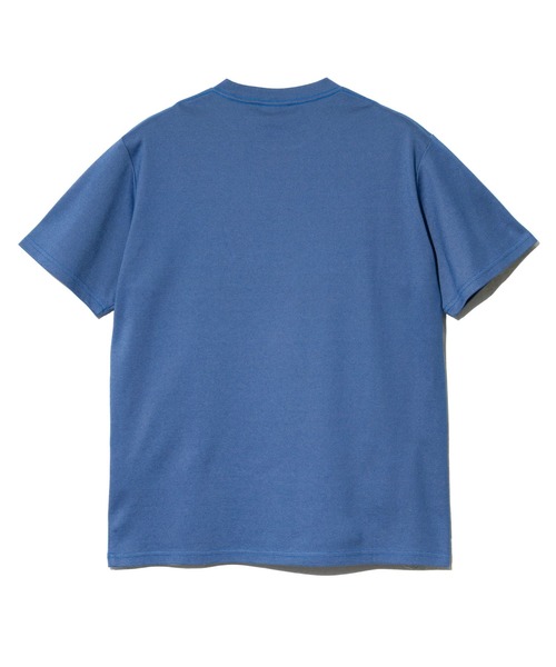 go slow caravan(ゴースローキャラバン)の「PIECLEX とうもろこし刺繍 TEE(Tシャツ/カットソー・メンズ・ブルー/ホワイト・MEDIUM/LARGE/X-LARGE)」の9枚目の写真