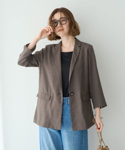 YECCA VECCA(イェッカヴェッカ)の「2wayスクエアリブタンクトップ(タンクトップ・レディース・ブラック/ブラウン/アイボリー・FREE)」の16枚目の写真