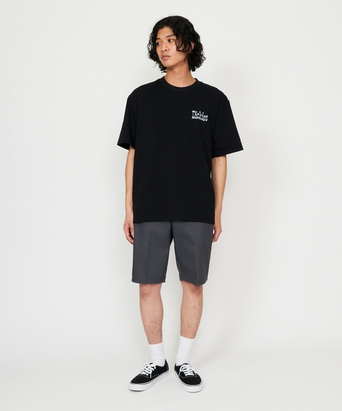 Dickies(ディッキーズ)の「Dickies/ディッキーズ ヴィンテージプリント ホースシューロゴ Tシャツ(Tシャツ/カットソー・メンズ・ホワイト/ブラック・MEDIUM/LARGE/X-LARGE)」の3枚目の写真