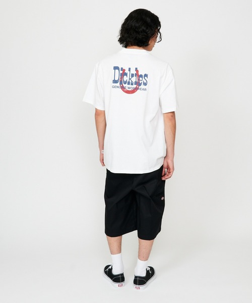 Dickies(ディッキーズ)の「Dickies/ディッキーズ ヴィンテージプリント ホースシューロゴ Tシャツ(Tシャツ/カットソー・メンズ・ホワイト/ブラック・MEDIUM/LARGE/X-LARGE)」の12枚目の写真