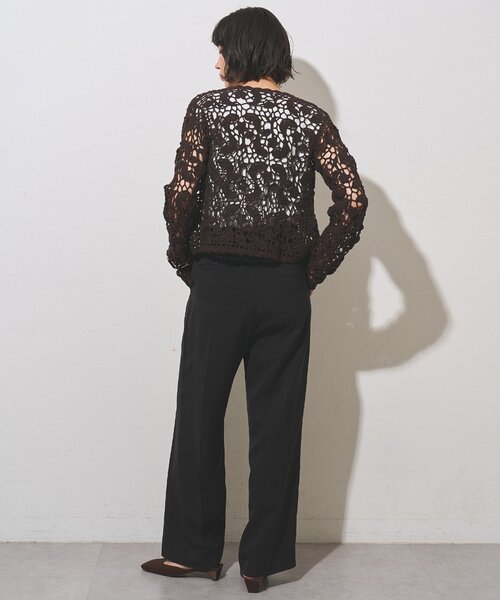 THE PAUSE（ザ ポーズ）の「【THE PAUSE】THE PAUSE ノースリーブTEE（Tシャツ/カットソー・レディース・チャコールグレー/オフホワイト・FREE）」の21枚目の写真