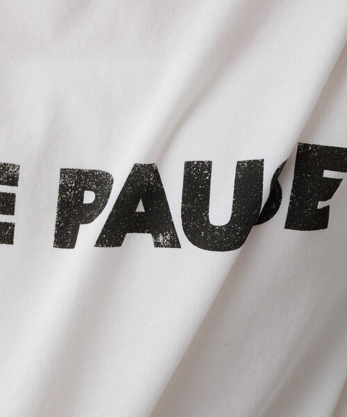 THE PAUSE（ザ ポーズ）の「【THE PAUSE】THE PAUSE ノースリーブTEE（Tシャツ/カットソー・レディース・チャコールグレー/オフホワイト・FREE）」の12枚目の写真
