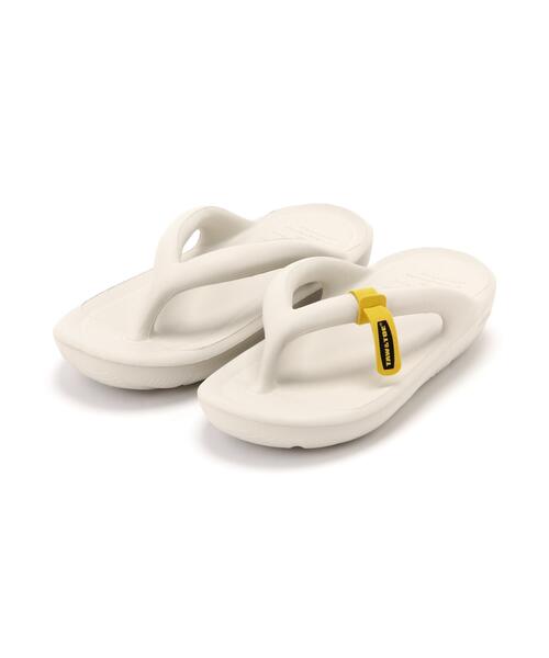 TAW&TOE(トーアンドトー)の「TAW&TOE/トーアンドトー/ZEROVITY Flip Flog OG(サンダル・レディース・アイボリー系/ブラック・23/25/27/24/26/28)」の2枚目の写真