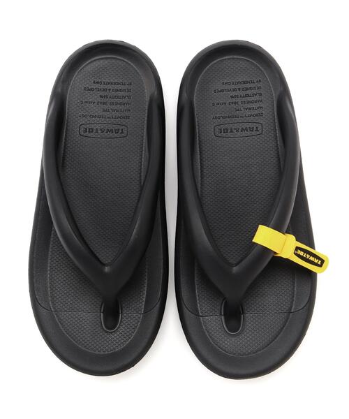 TAW&TOE(トーアンドトー)の「TAW&TOE/トーアンドトー/ZEROVITY Flip Flog OG(サンダル・レディース・アイボリー系/ブラック・23/25/27/24/26/28)」の3枚目の写真