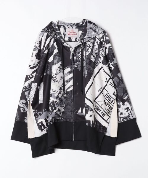 TABLOID SLIT ZIP HOODIE（その他アウター）｜Vivienne Westwood MAN