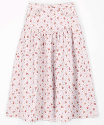 Firsthand | GANNI/ガニー Printed Paint Denim Long Skirt / A1090268 / 花柄 プリント フレア デニムスカート(デニムスカート)