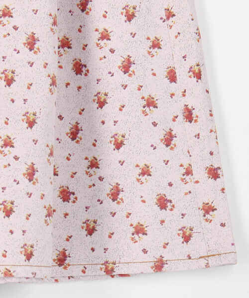 Firsthand(ファーストハンド)の「GANNI/ガニー Printed Paint Denim Long Skirt / A1090268 / 花柄 プリント フレア デニムスカート(デニムスカート・レディース・ピンク・36)」の7枚目の写真