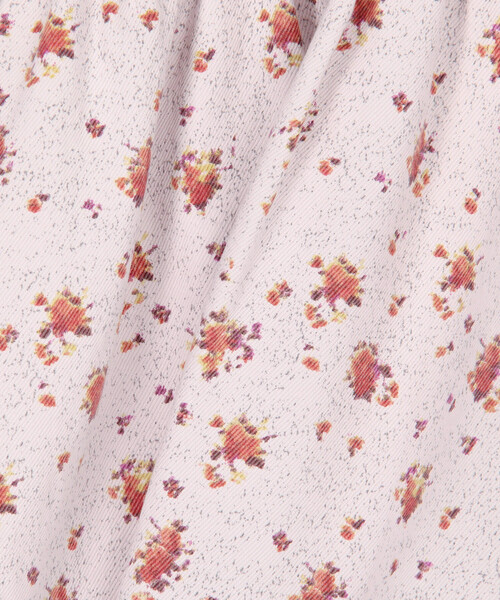 Firsthand(ファーストハンド)の「GANNI/ガニー Printed Paint Denim Long Skirt / A1090268 / 花柄 プリント フレア デニムスカート(デニムスカート・レディース・ピンク・36)」の9枚目の写真
