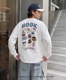 HOOK -original- サンリオキャラクターズ コラボ バックプリントロンTEE