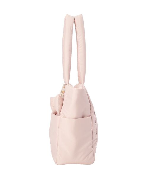 Maison de FLEUR（メゾンドフルール）の「【撥水加工】パファーキャリーオントートバッグ（トートバッグ・レディース・ブラック/ピンク・FREE）」の18枚目の写真