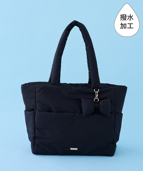 撥水加工】パファーキャリーオントートバッグ（トートバッグ）｜Maison
