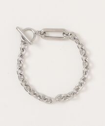 Chikashitsu +（チカシツプラス）の「【Chikashitsu +】clip hook chain bracelet / 【チカシツプラス】クリップフックチェーンブレスレット（ブレスレット）」