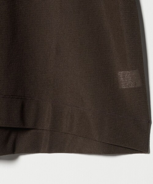 green label relaxing(グリーンレーベルリラクシング)の「シアー メッシュ クルーネック プルオーバー カットソー(Tシャツ/カットソー・レディース・ライム/オフホワイト/ブラック/ダークブラウン・FREE)」の16枚目の写真