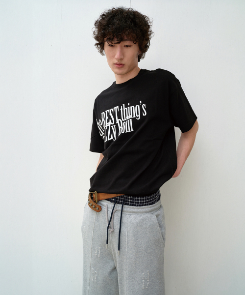 THEVINYLHOUSE(ザバイニルハウス)の「THE LAZY TEE BLACK(Tシャツ/カットソー・メンズ・その他・SMALL/MEDIUM/LARGE)」の4枚目の写真