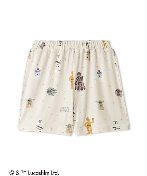 gelato pique(ジェラートピケ)の「【STAR WARS】【キッズ】総柄ショートパンツ(ルームウェア/パジャマ・キッズ・クリーム/ミント・90/100/110/120)」の18枚目の写真