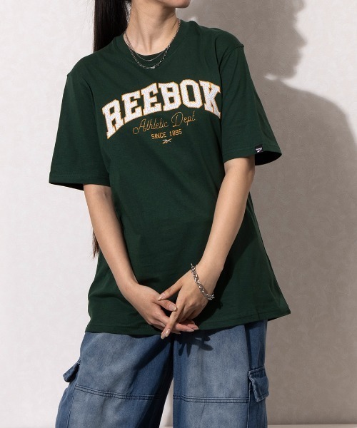 Reebok(リーボック)の「グラフィックTシャツ / ATH DEPT GRAPHIC TEE(Tシャツ/カットソー・メンズ・グリーン/ブラック/グレー・MEDIUM/X-LARGE/LARGE/SMALL)」の3枚目の写真