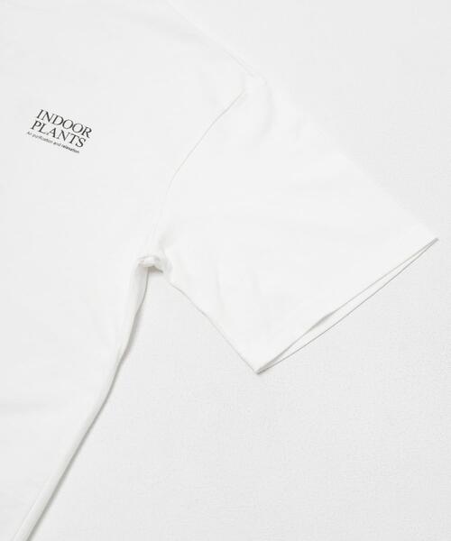 ITEMS URBANRESEARCH（アイテムズ アーバンリサーチ）の「Plantsバックプリント USEDライク Tシャツ（Tシャツ/カットソー・メンズ・ブラック/ピンク系その他/ホワイト・LARGE/MEDIUM）」の21枚目の写真