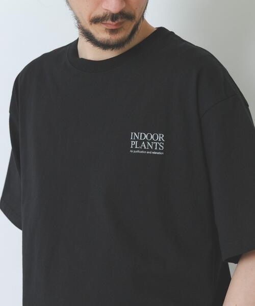 ITEMS URBANRESEARCH（アイテムズ アーバンリサーチ）の「Plantsバックプリント USEDライク Tシャツ（Tシャツ/カットソー・メンズ・ブラック/ピンク系その他/ホワイト・LARGE/MEDIUM）」の19枚目の写真