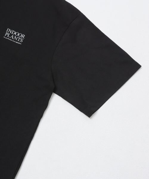 ITEMS URBANRESEARCH（アイテムズ アーバンリサーチ）の「Plantsバックプリント USEDライク Tシャツ（Tシャツ/カットソー・メンズ・ブラック/ピンク系その他/ホワイト・LARGE/MEDIUM）」の14枚目の写真