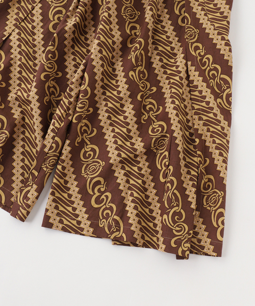 JOURNAL STANDARD（ジャーナルスタンダード）の「potato head / ポテトヘッド SARONG PANTS "DESA POTATO HEAD"（その他パンツ・メンズ・チョコ・LARGE/MEDIUM）」の3枚目の写真