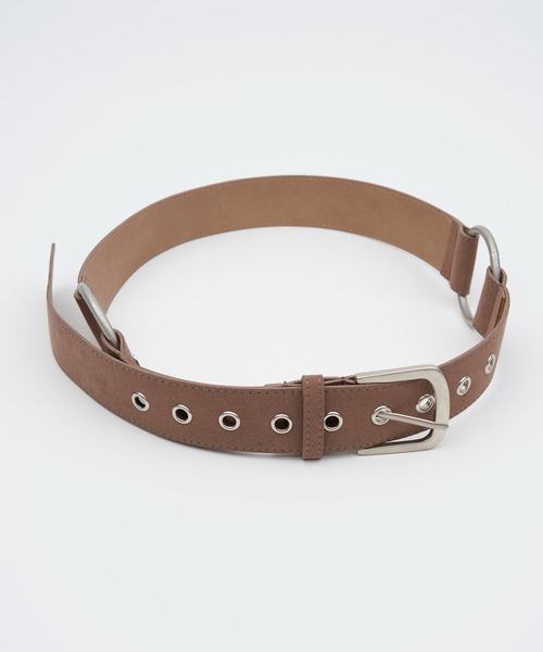 SOEMIN(ソミン)の「W circle belt/ダブルサークルベルト(ベルト・レディース・ブラック/ブラウン・FREE)」の10枚目の写真